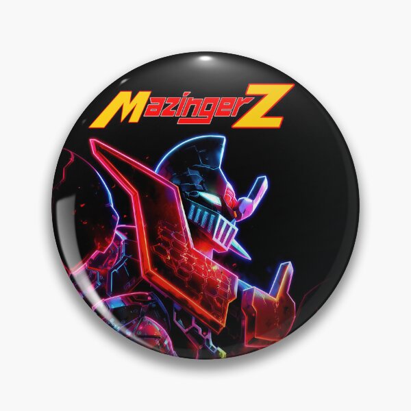 Item preview, Mazinger Z Neon Retrowave Mecha Design designed and sold by keythxctrs.