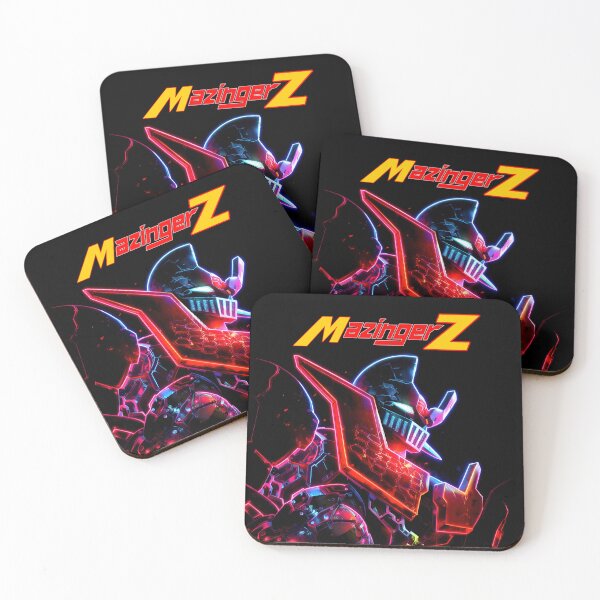 Item preview, Mazinger Z Neon Retrowave Mecha Design designed and sold by keythxctrs.