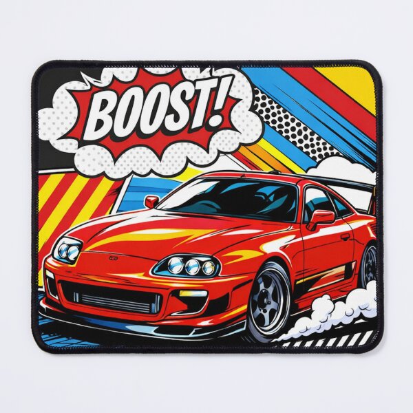 Item preview, Toyota Supra Pop Art Drift – JDM Comic Style Design designed and sold by GT Garage.