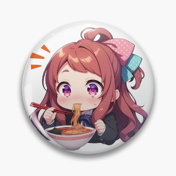 Item preview, Yugiri Zombieland Saga Kawaii Ramen Chibi Ribbon Surprise Look designed and sold by mildaclairmo.