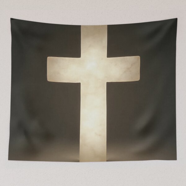 Item preview, Translucent Alabaster Christian Cross designed and sold by Devotica.