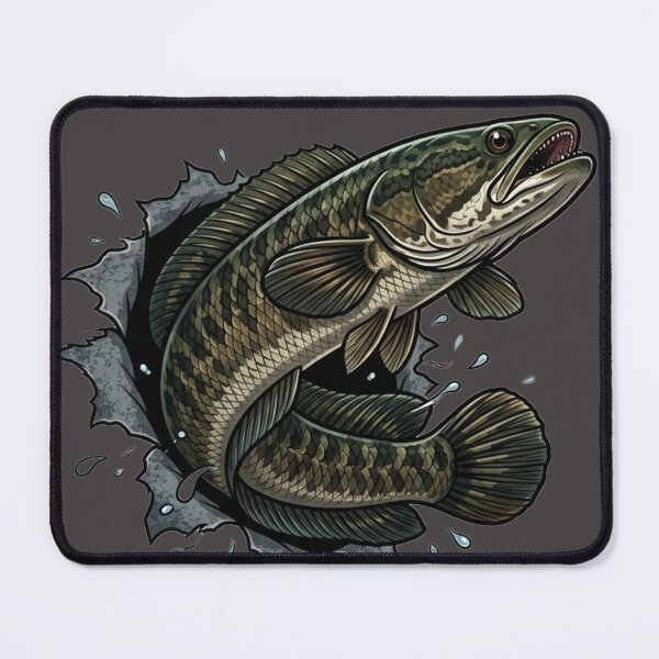 Item preview, SnakeHead Monster Fish designed and sold by guynagdai.