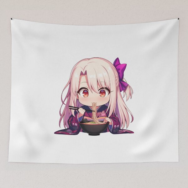 Item preview, Illyasviel Fate Stay Night Kawaii Chibi Ramen Surprise designed and sold by mildaclairmo.