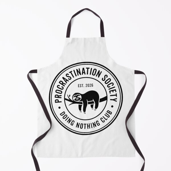 Item preview, Procrastination Society — Doing Nothing Club(Black) designed and sold by Ylavrel.