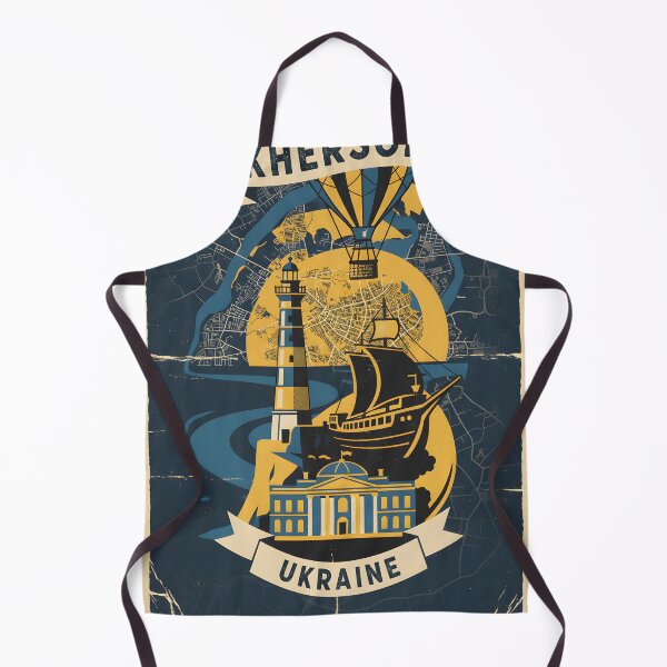 Item preview, Kherson Ukraine Retro Vintage Travel Souvenir designed and sold by TravelersGems.