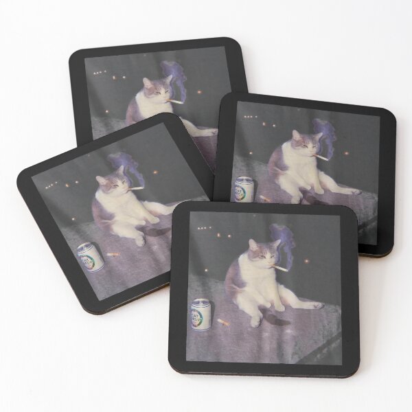 Item preview, The After Hours Cat - Retro Lo-Fi Aesthetic designed and sold by MOFAPPAREL.