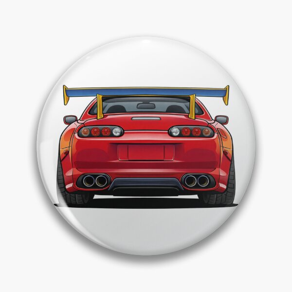 Item preview, Modified JDM Sports Car Rear View – Turbo Street Performance Design designed and sold by GT Garage.