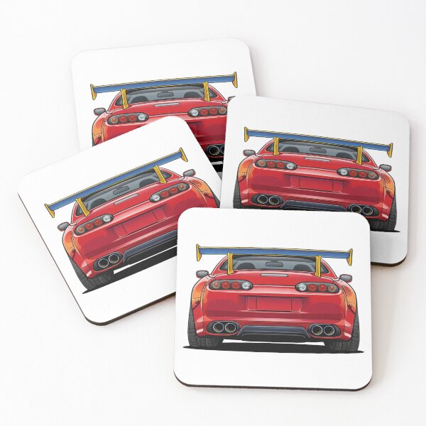 Item preview, Modified JDM Sports Car Rear View – Turbo Street Performance Design designed and sold by GT Garage.