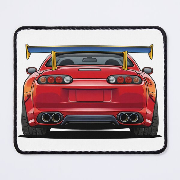 Item preview, Modified JDM Sports Car Rear View – Turbo Street Performance Design designed and sold by GT Garage.