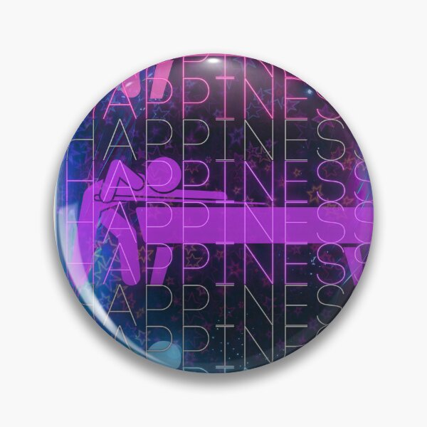 Item preview, Happiness Neon Eight Ball  designed and sold by SacredTemple888.