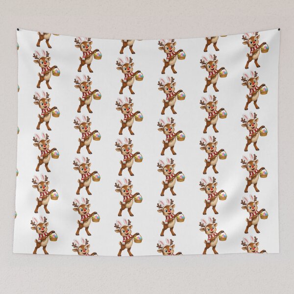 Item preview, Easter Christmas Reindeer Boy designed and sold by Sillytoe.