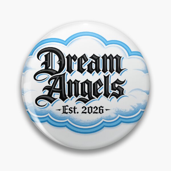 Item preview, Dream Angels Est 2026 – Gothic Aesthetic Cloud Logo Design designed and sold by GarnerSupplyCo.