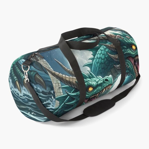 Item preview, Sea Hydra - Mythical Five Headed Serpent Fantasy Art designed and sold by Lucid Dream Pixel.
