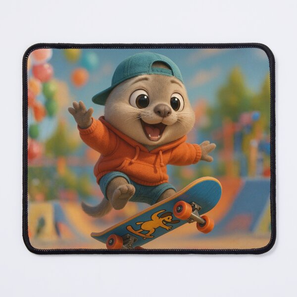 Item preview, Skater Seal 1 designed and sold by Sillytoe.