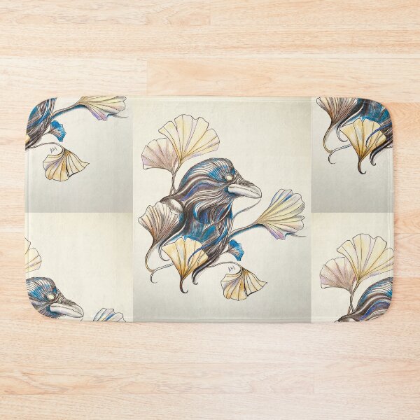 Item preview, Crow with Gingko Leaves  designed and sold by BlindEye1.