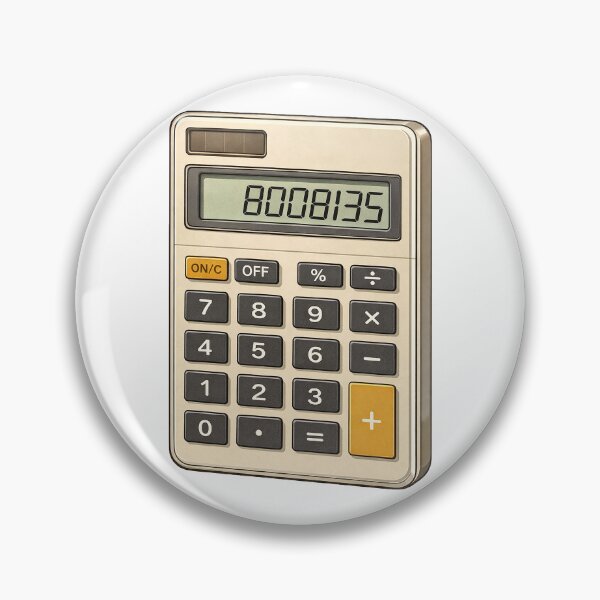 Item preview, Retro Calculator designed and sold by Loading----.