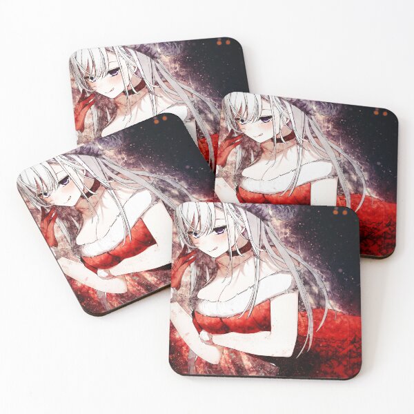 Item preview, Belfast Azur Lane Blue Hair Maid Poise Moonlit Grunge designed and sold by mildaclairmo.
