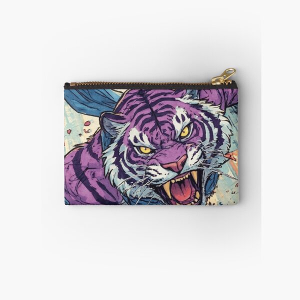 Item preview, Tiger Fury, Neon Flurry (V4) designed and sold by SabaMirzique.