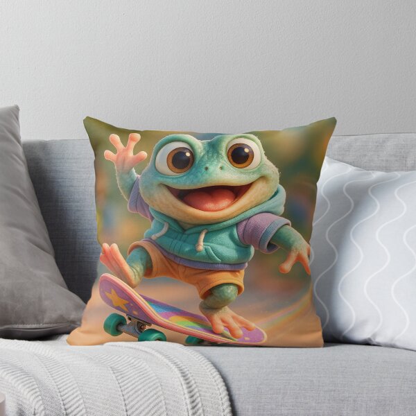 Item preview, Skater Sehuencas Water Frog designed and sold by Sillytoe.