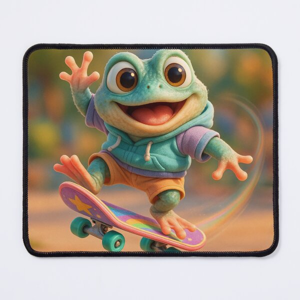 Item preview, Skater Sehuencas Water Frog designed and sold by Sillytoe.