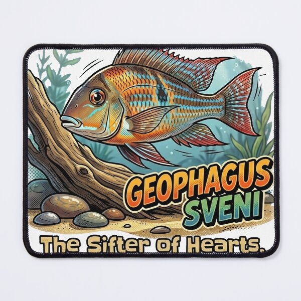Item preview, Geophagus Sveni - South America Fish designed and sold by guynagdai.