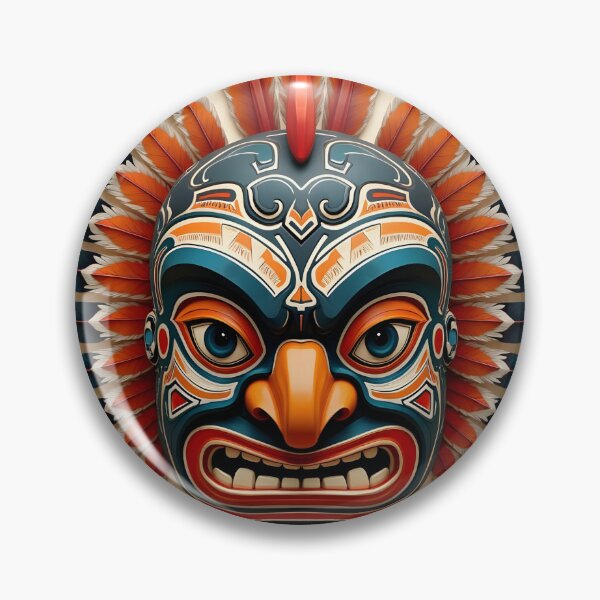 Item preview, Tribal Bird Mask designed and sold by BlackwoodPagan.