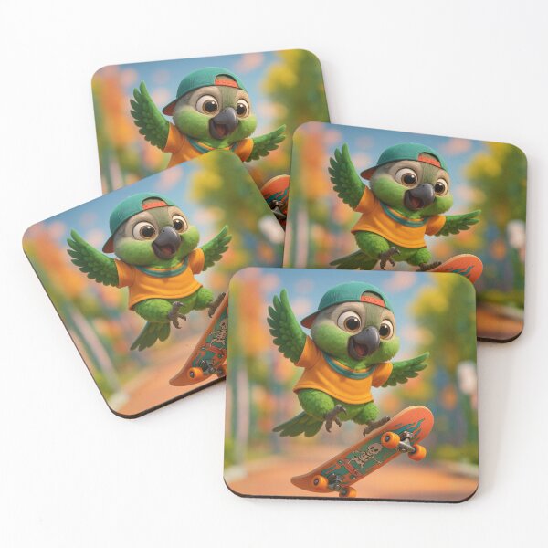 Item preview, Skater Senegal Parrot designed and sold by Sillytoe.