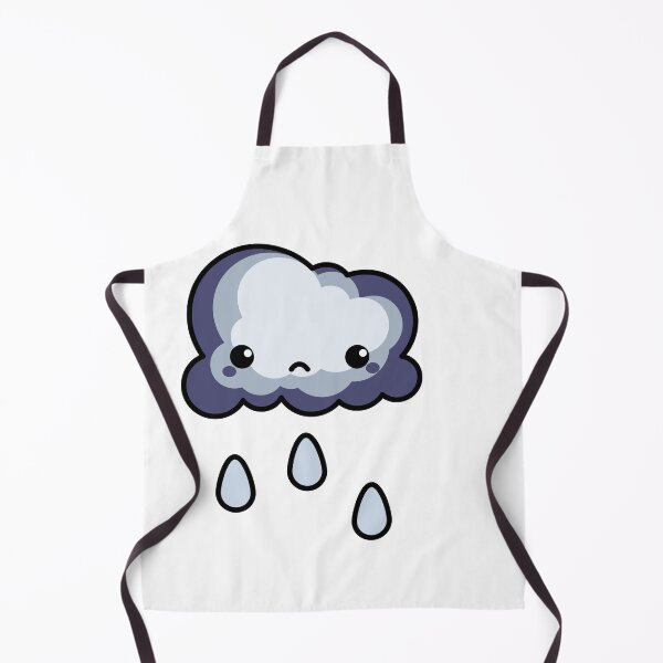 Item preview, Cute Sad Rain Cloud Sticker | Kawaii Crying Cloud Aesthetic designed and sold by randomblink.