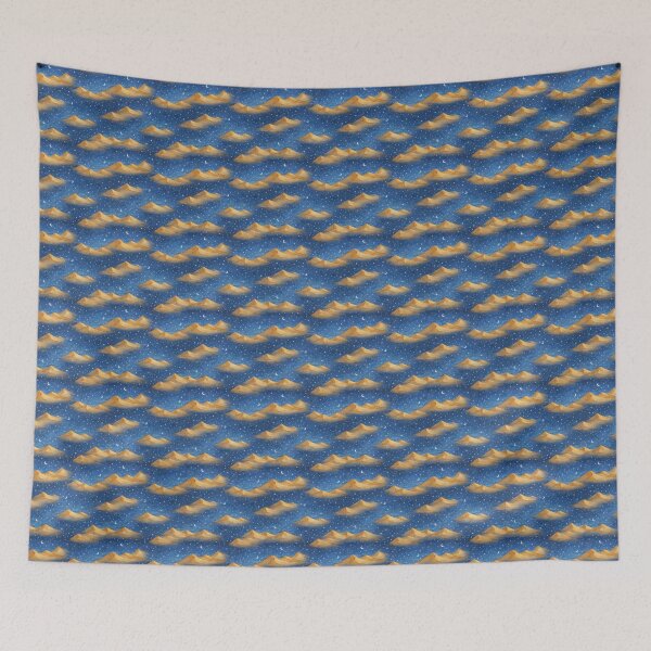 Item preview, Desert Night Seamless Pattern with Moon and Stars designed and sold by Verdaire.