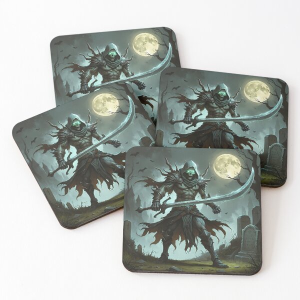 Item preview, Wraith Knight - Skeletal Graveyard Warrior Art designed and sold by Lucid Dream Pixel.