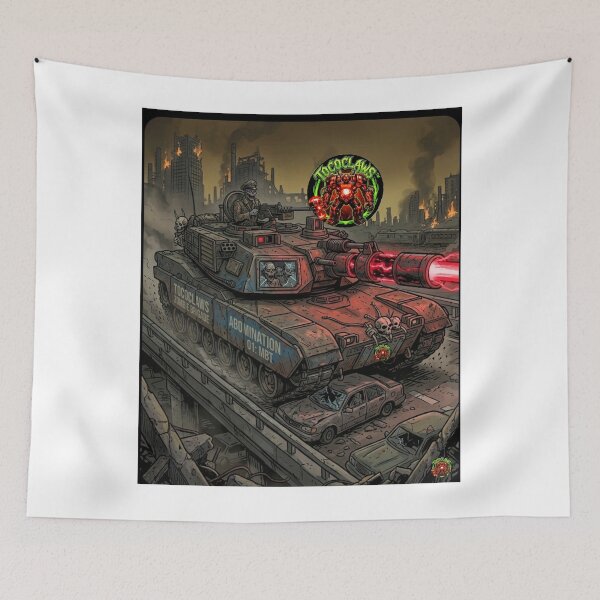 Aperçu de l'œuvre TOCOCLAWS Brigade Zombie : Char Abomination 01 créée et vendue par TOCOCLAWS.