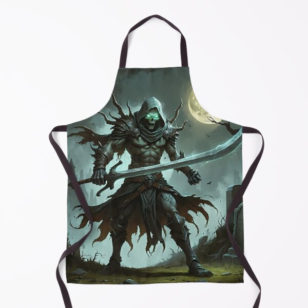 Item preview, Wraith Knight - Skeletal Graveyard Warrior Art designed and sold by Lucid Dream Pixel.