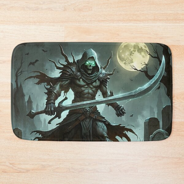 Item preview, Wraith Knight - Skeletal Graveyard Warrior Art designed and sold by Lucid Dream Pixel.