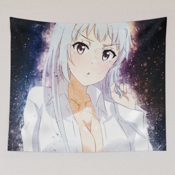 Item preview, Saki Kawasaki Oregairu Warm Glow Ponytail Soft Blush designed and sold by mildaclairmo.