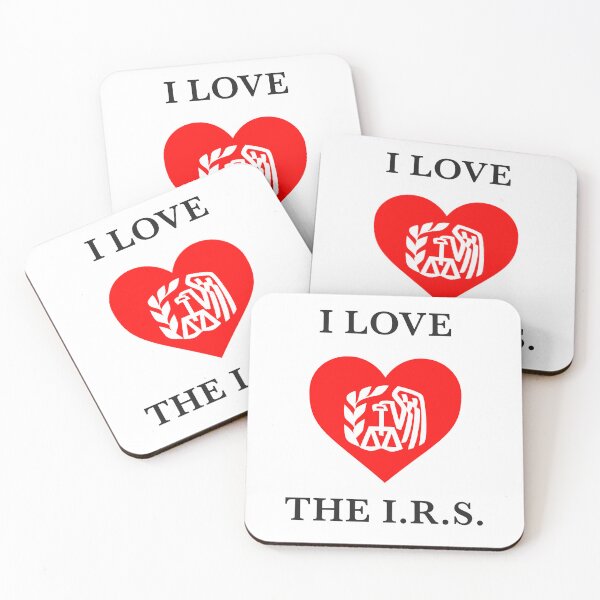 Item preview, I Love the I.R.S. designed and sold by joshcartoonguy.