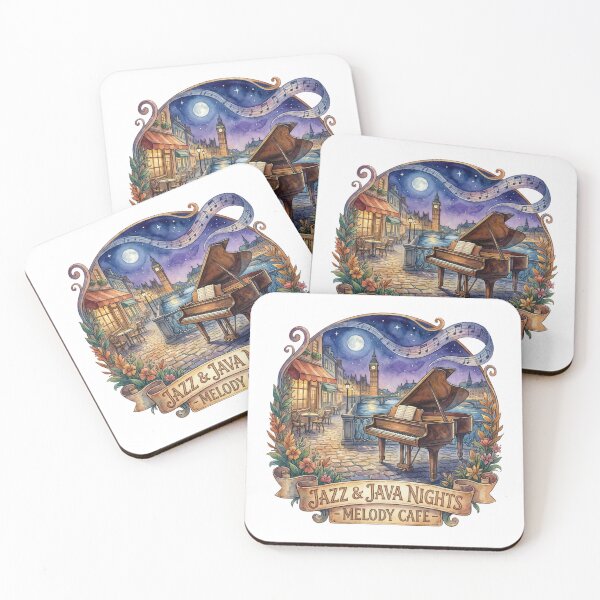 Item preview, Jazz & Java Nights designed and sold by DucksAbducted.