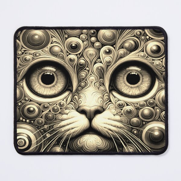 Item preview, Vivid Vision: The Kaleidoscope Cosmic Cat designed and sold by daweave77.