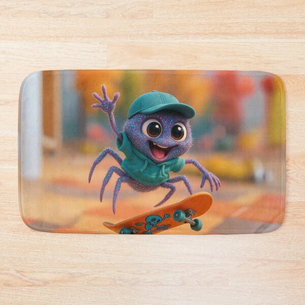 Item preview, Skater Sequined Spider designed and sold by Sillytoe.