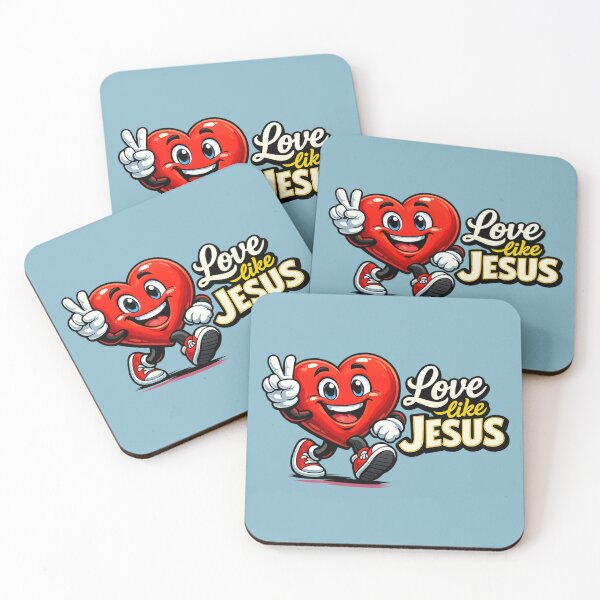 Item preview, Love like JESUS - Heart - Christian designed and sold by BELIEVERS with STYLE.