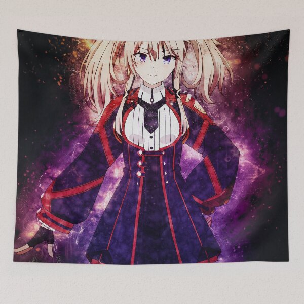 Item preview, Sasha Necron Misfit Academy Crimson Uniform Starfield Energy designed and sold by mildaclairmo.