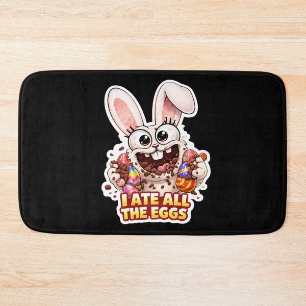 Item preview, Cute Kawaii Rabbit Chocolate Lover Design designed and sold by GusiaTreasures.