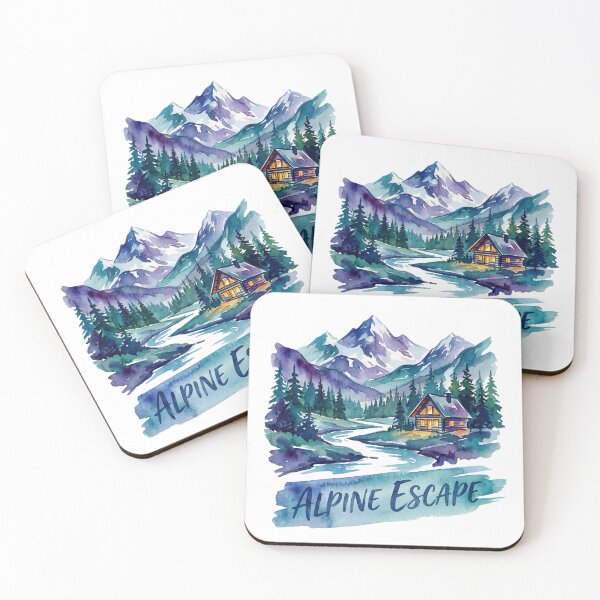 Item preview, Alpine Escape designed and sold by DucksAbducted.