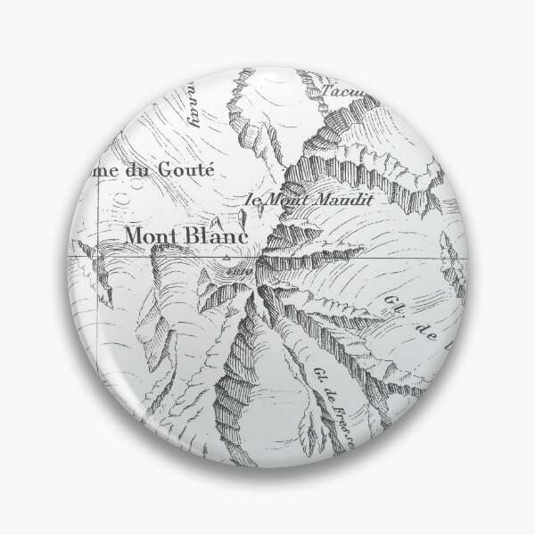 Item preview, Old topographic map of the Alps designed and sold by Karol Majewski.