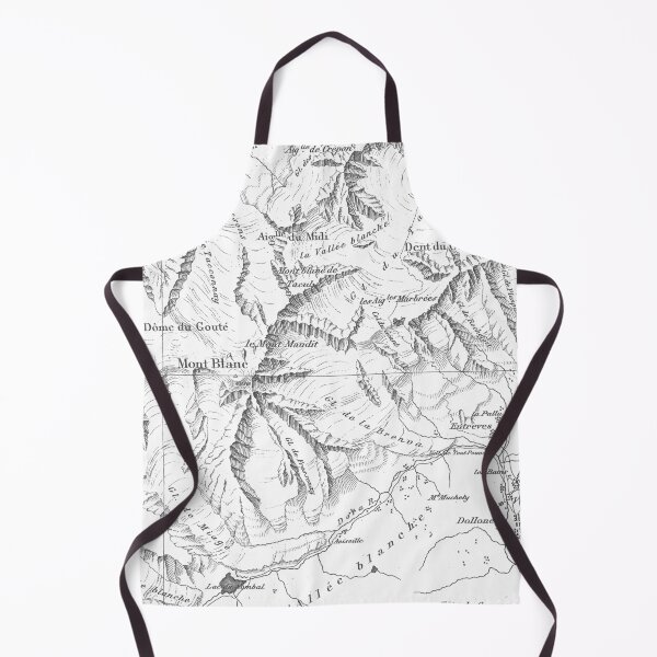 Item preview, Old topographic map of the Alps designed and sold by Karol Majewski.