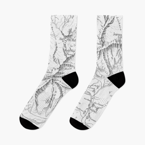 Item preview, Old topographic map of the Alps designed and sold by Karol Majewski.
