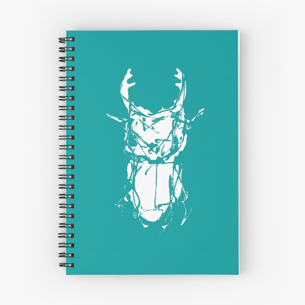Item preview, Bicho III, Minimalist Beetle Abstract Drawing, Turquiose designed and sold by SWSandraWechner.