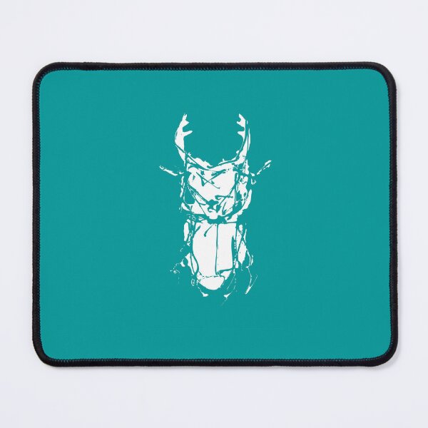 Item preview, Bicho III, Minimalist Beetle Abstract Drawing, Turquiose designed and sold by SWSandraWechner.