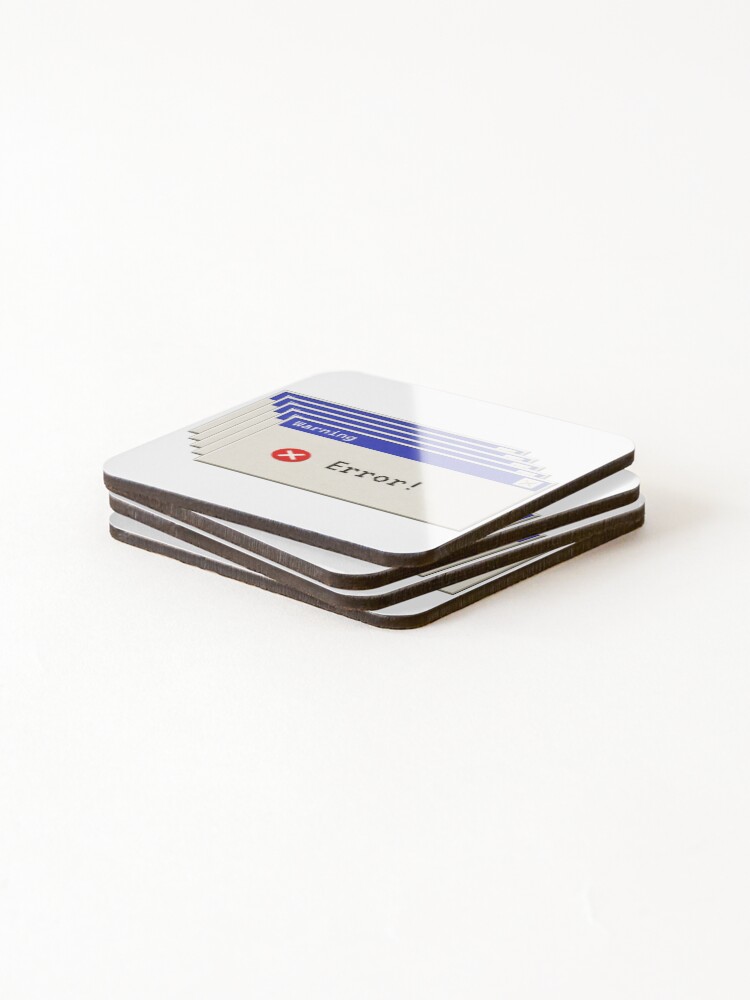 Thumbnail 4 of 5, Coasters (Set of 4), Error! designed and sold by Loading----.