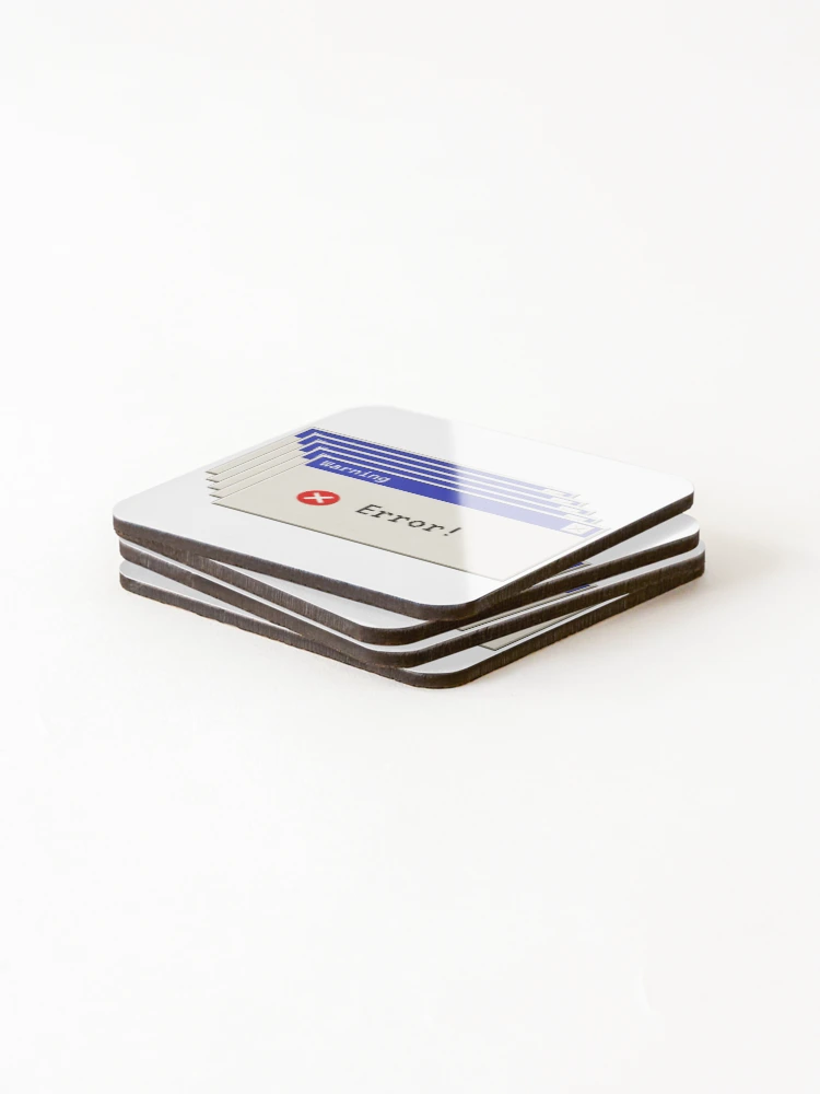 Thumbnail 4 of 5, Coasters (Set of 4), Error! designed and sold by Loading----.