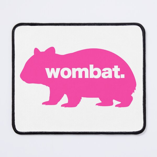 Item preview, Pink Wombat Silhouette  designed and sold by pUNKnown.